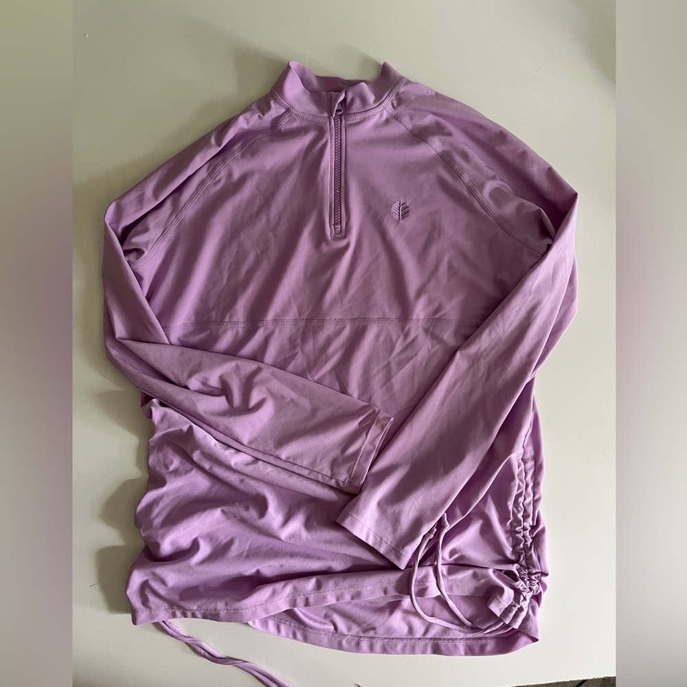 Coolibar Youth Lavender Swim Shirt